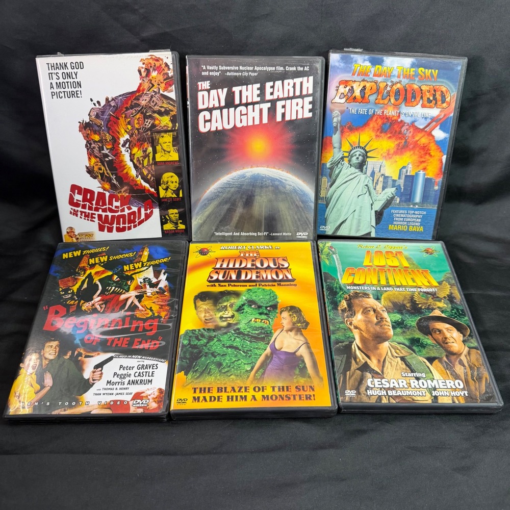 Retro Sci-Fi DVD Lot 6
